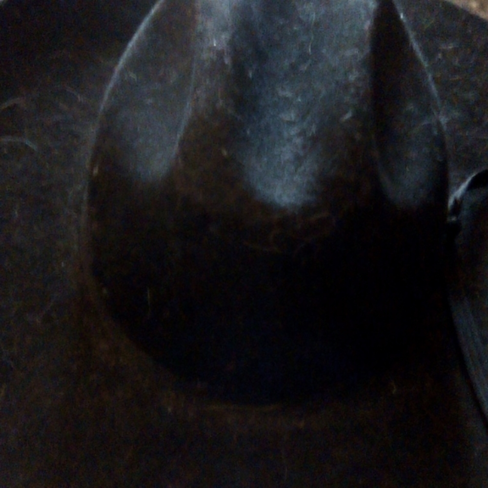Black twister cowboy hat